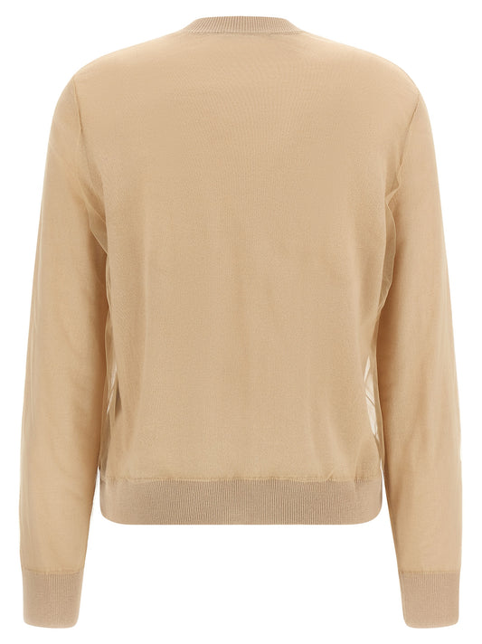 Brown Virgin Wool Cardigan