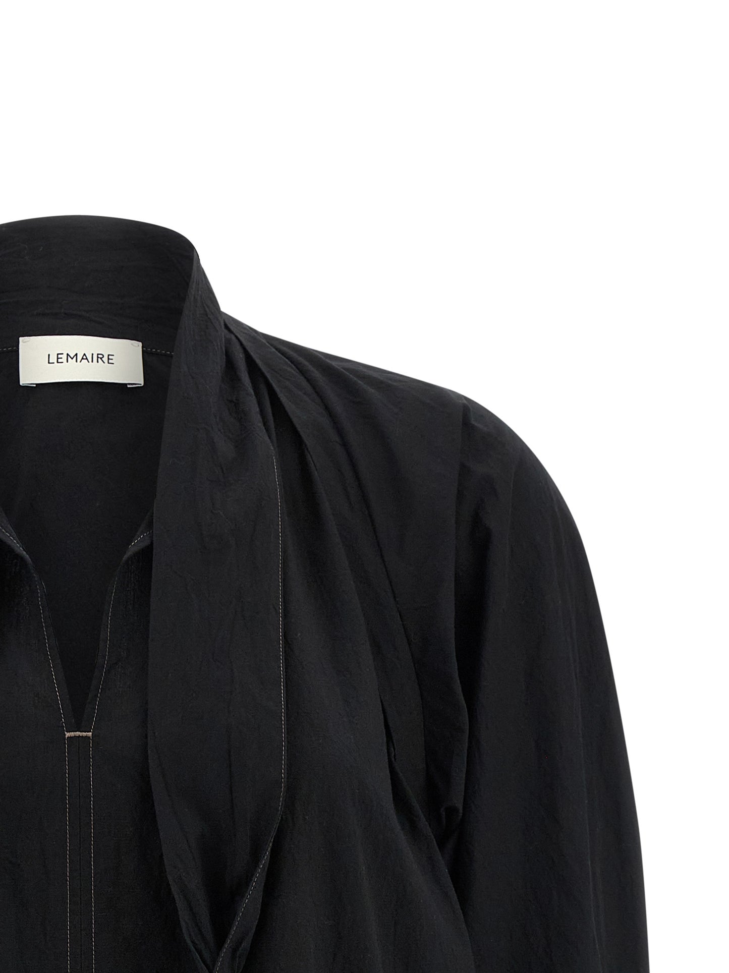 Black Cotton Blouse