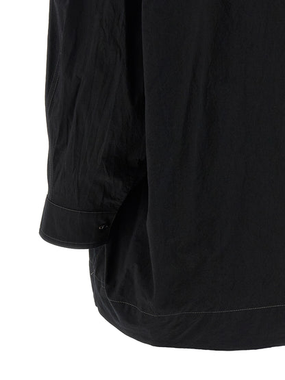 Black Cotton Blouse