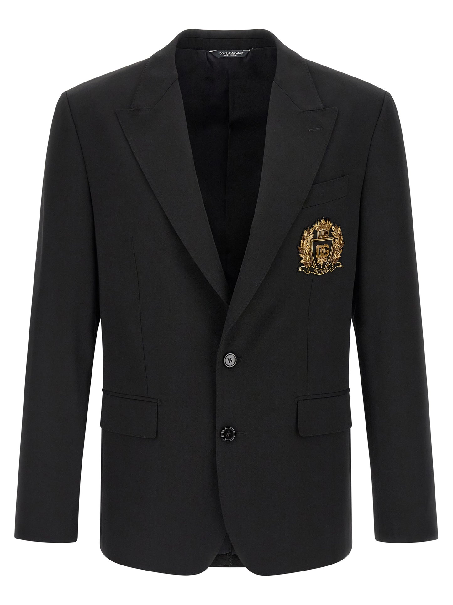 Black Virgin Wool Blazer