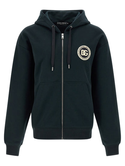 Bicolor Cotton Sweatshirt