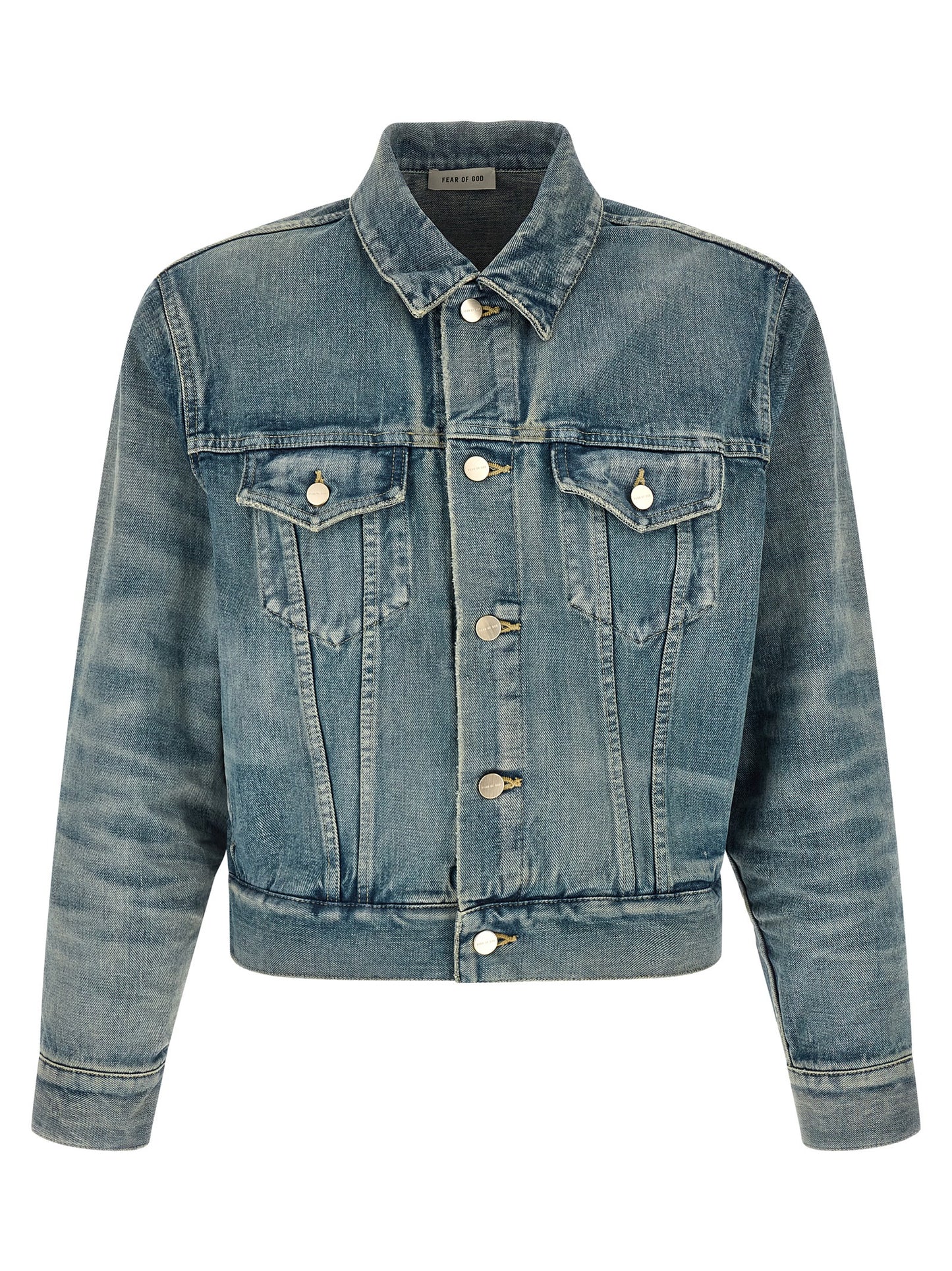 Blue Cotton Denim Jacket