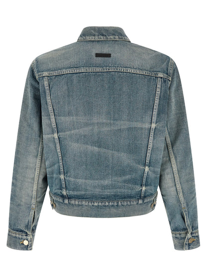 Blue Cotton Denim Jacket