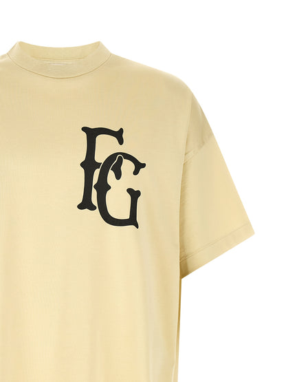 Beige Cotton T-Shirt