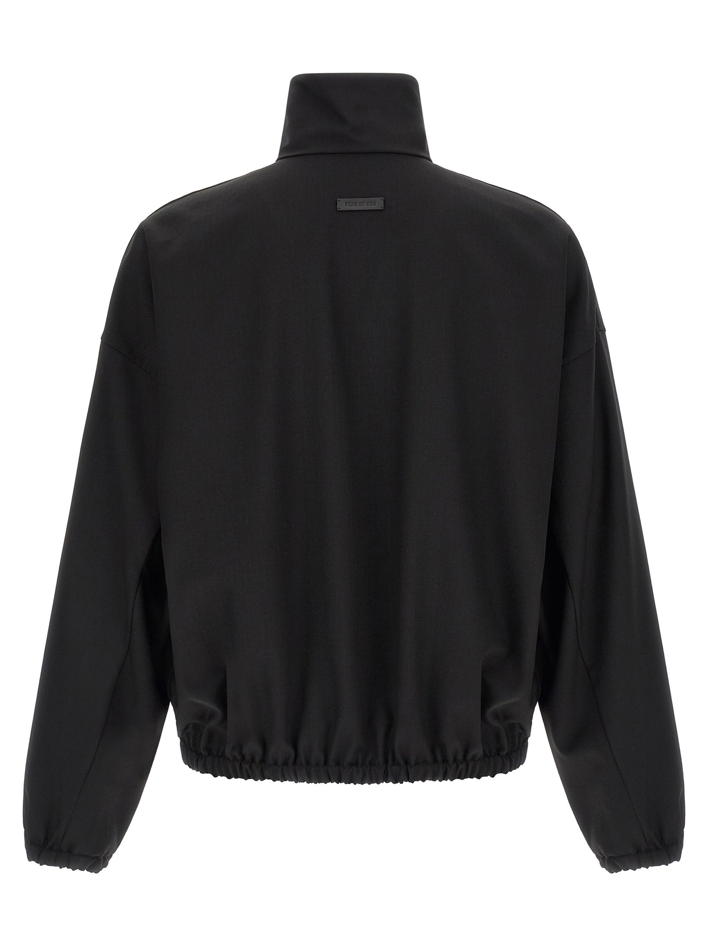 Black Virgin Wool Sweatshirt