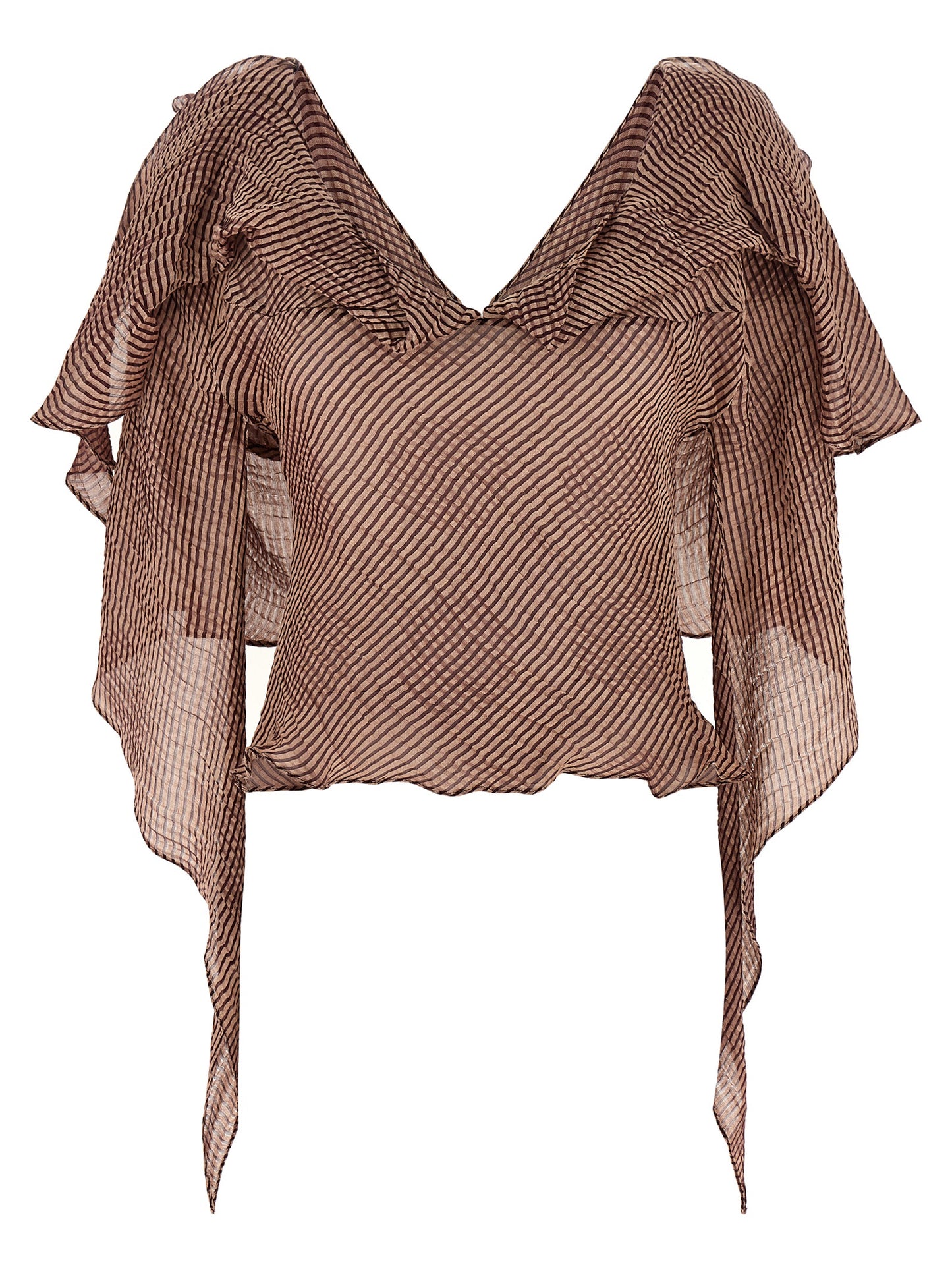 Bordeaux Linen Blouse