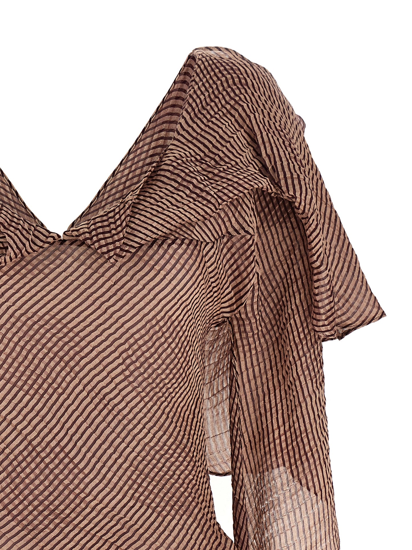 Bordeaux Linen Blouse