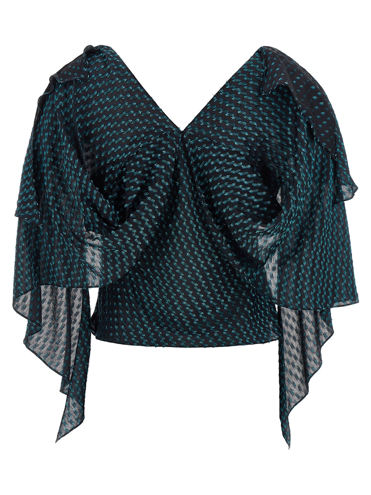 Blue Modal Blouse