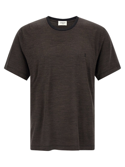 Brown Wool T-Shirt