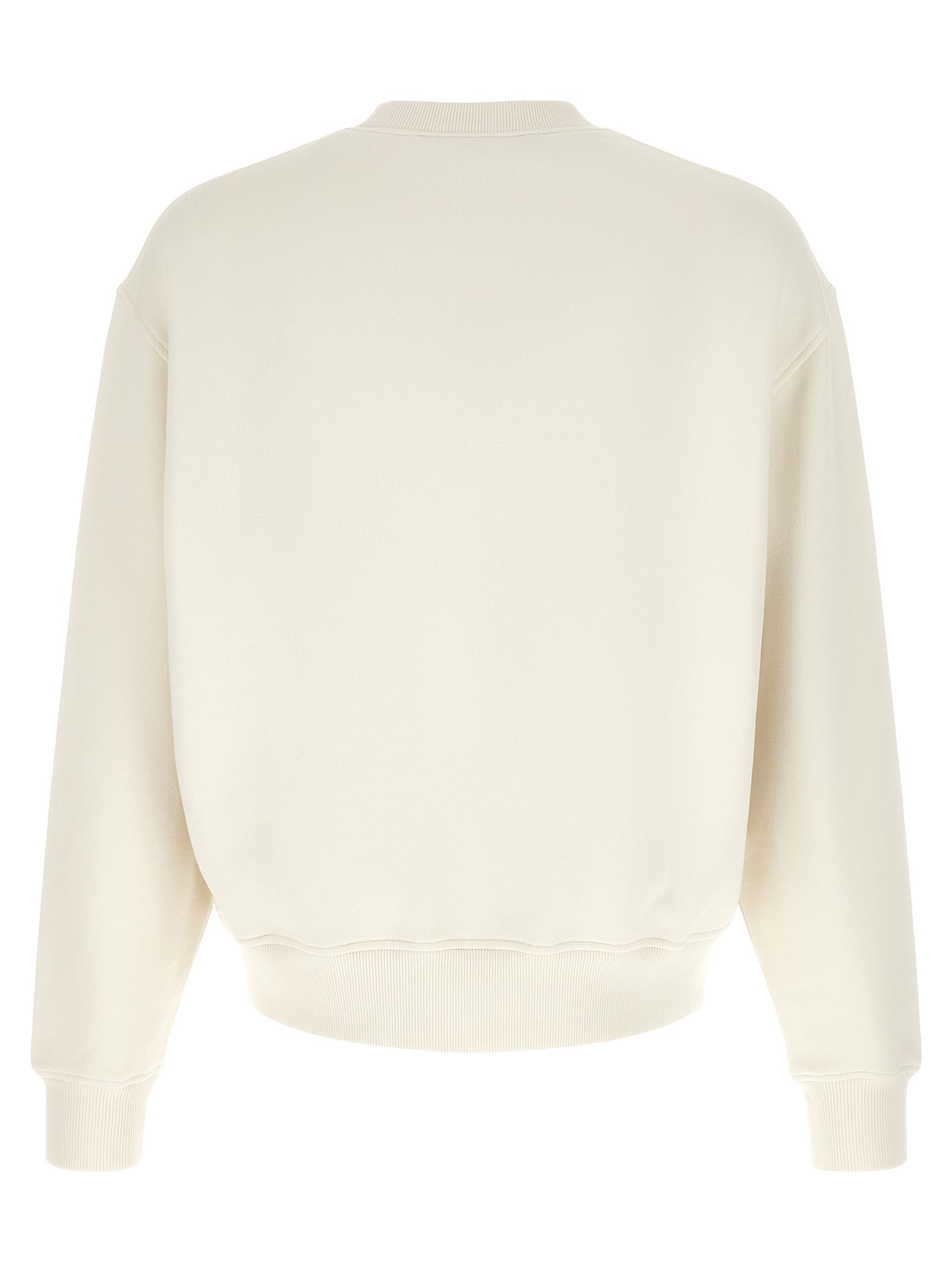White Cotton Sweatshirt