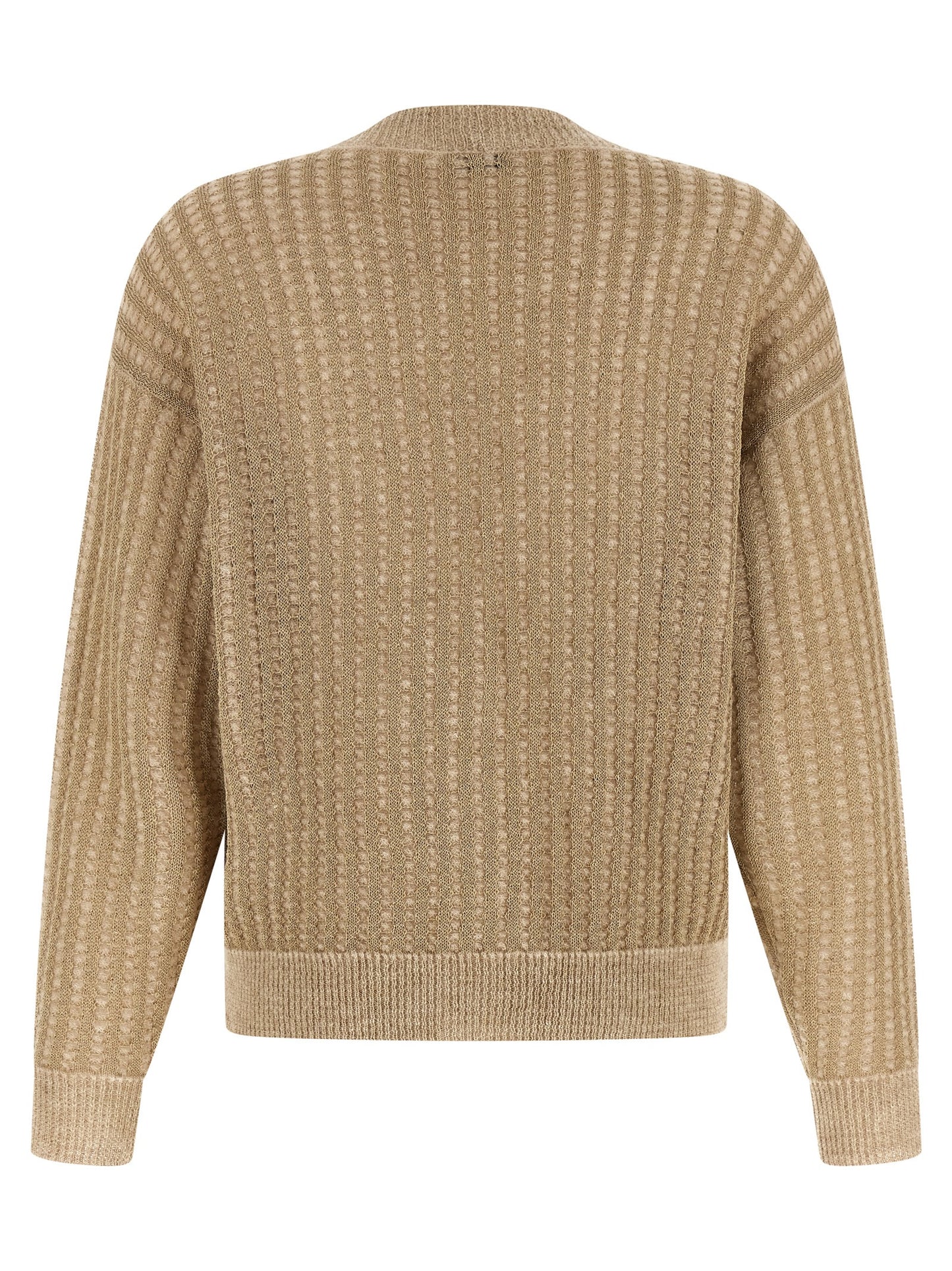 Beige Viscose Cardigan