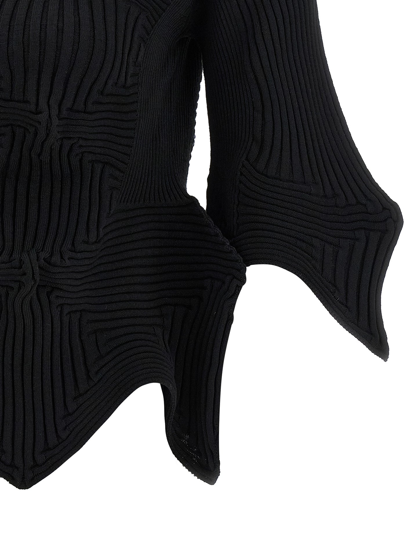 Black Polyester Blouse