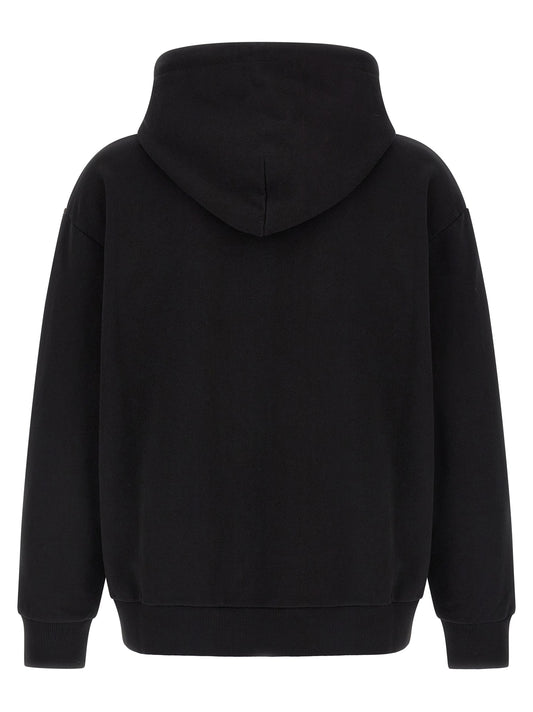 Black Cotton Sweatshirt
