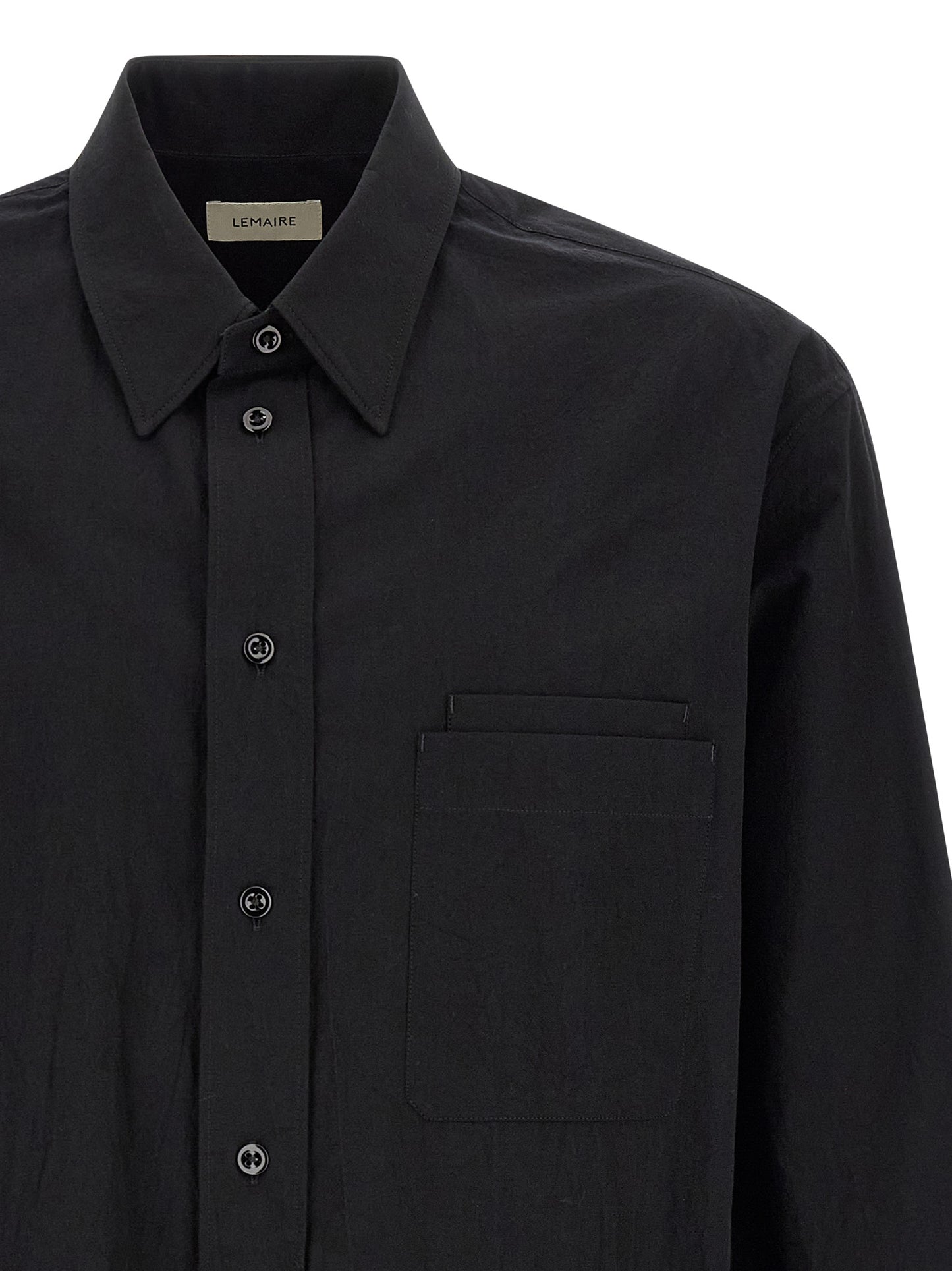 Black Cotton Blouse