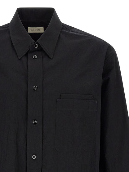 Black Cotton Blouse