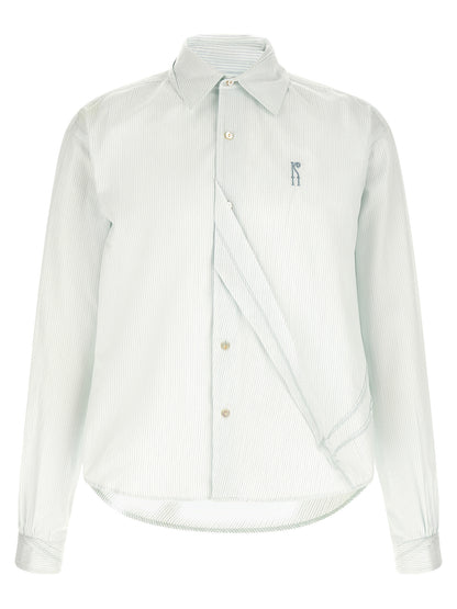 Bicolor Cotton Blouse