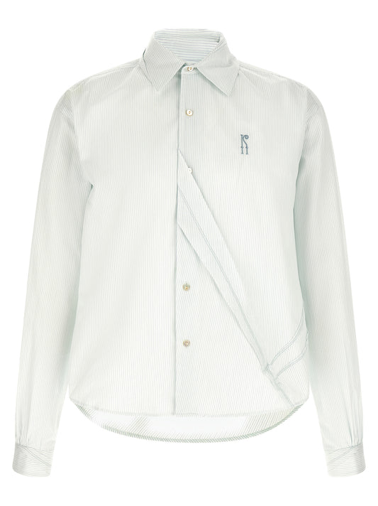 Bicolor Cotton Blouse