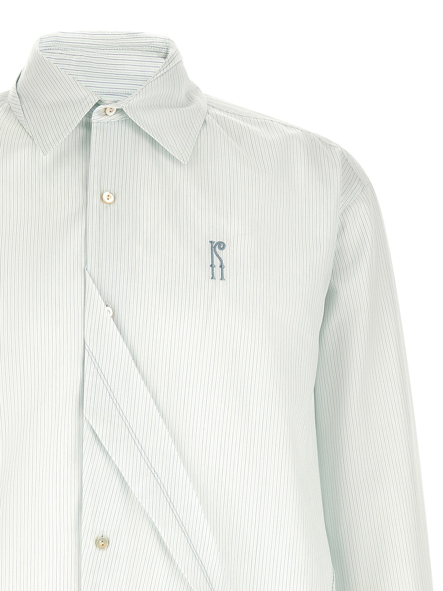 Bicolor Cotton Blouse