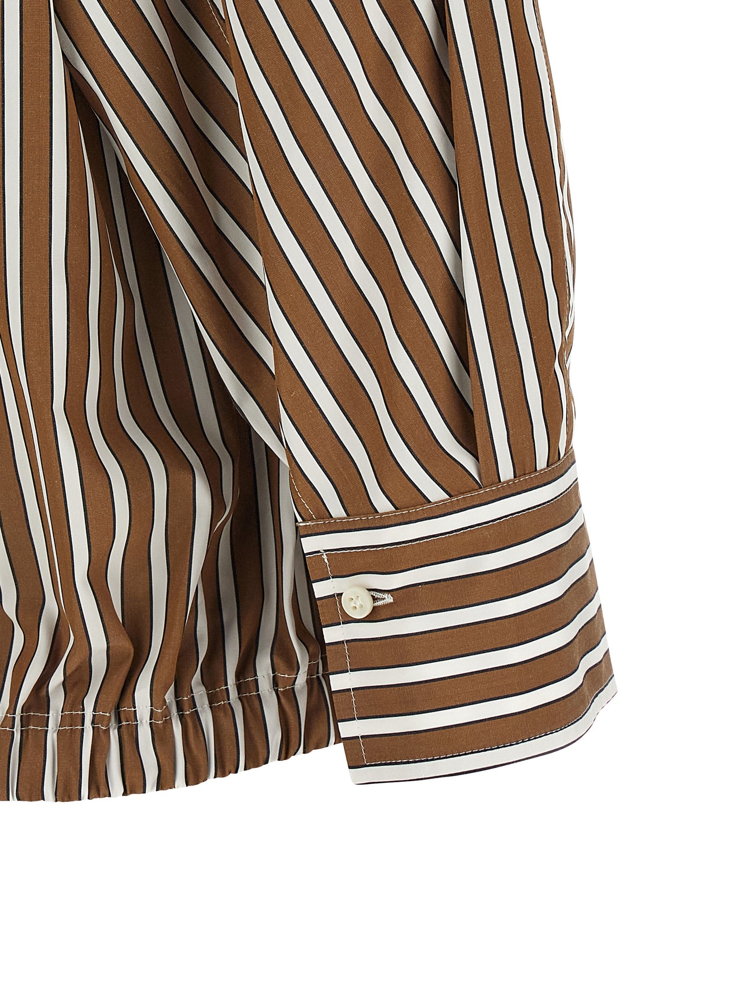 Brown Cotton Blouse