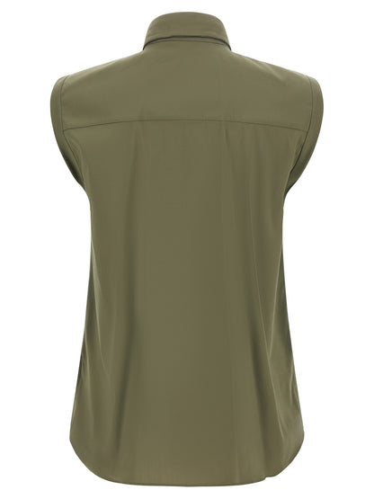 Bicolor Cotton Blouse