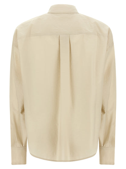 Beige Cotton Blouse