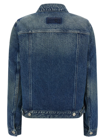 Blue Cotton Denim Jacket