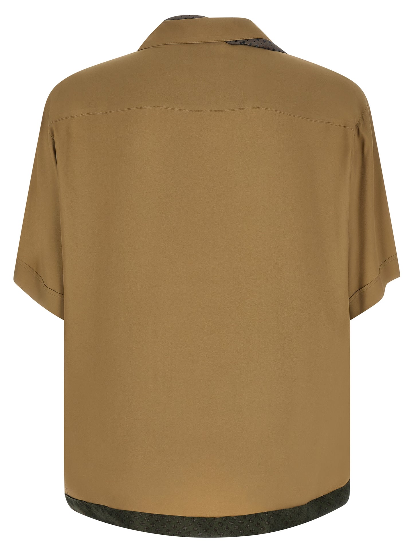 Beige Acetate Blouse