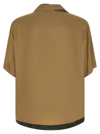 Beige Acetate Blouse