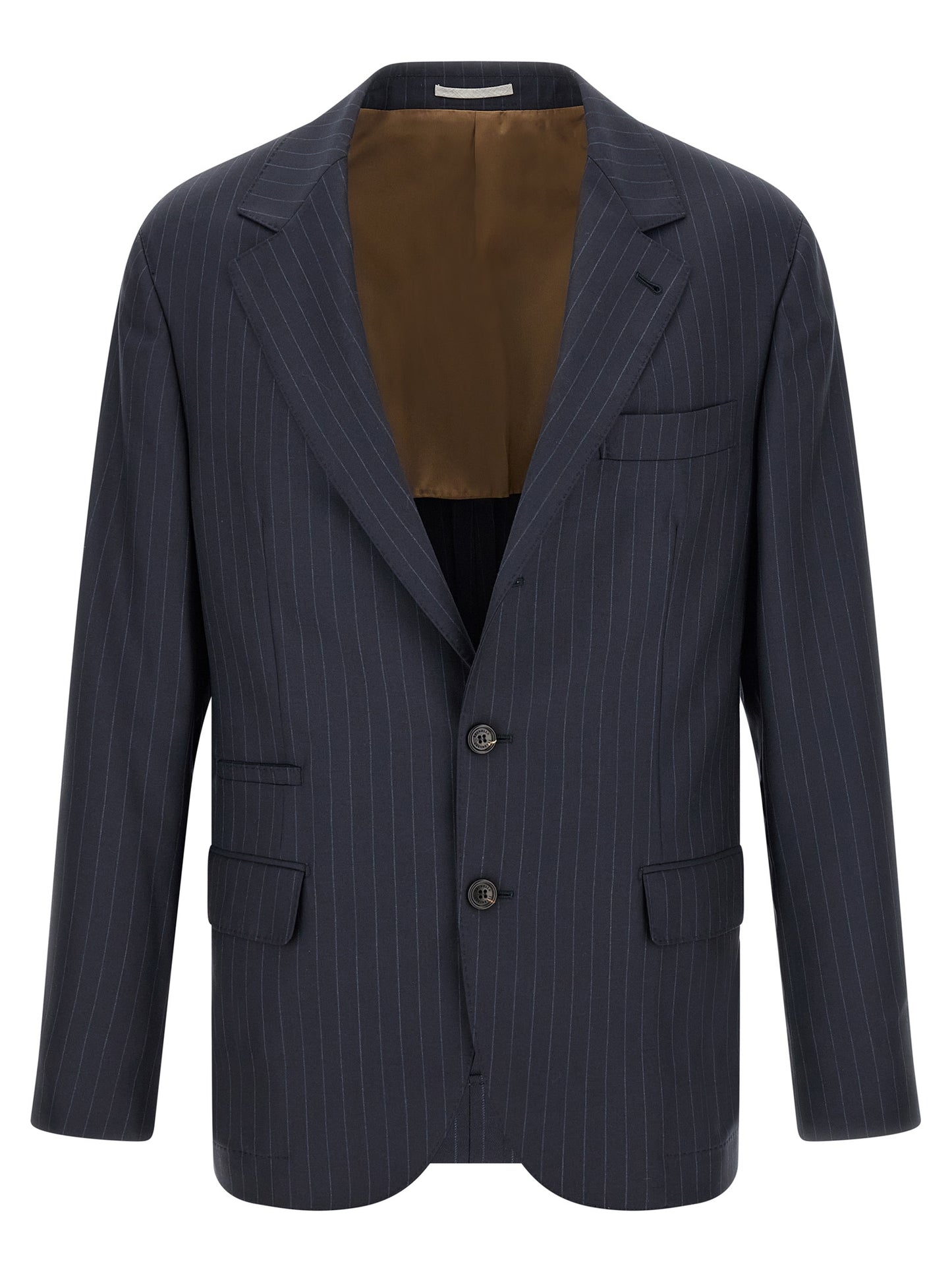 Blue Virgin Wool Blazer