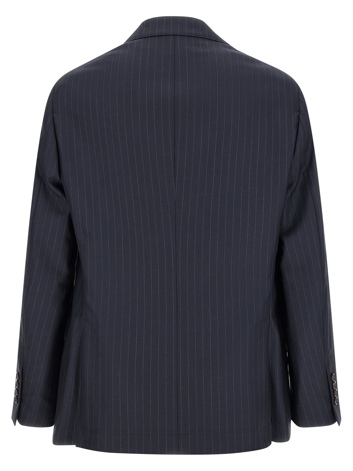 Blue Virgin Wool Blazer