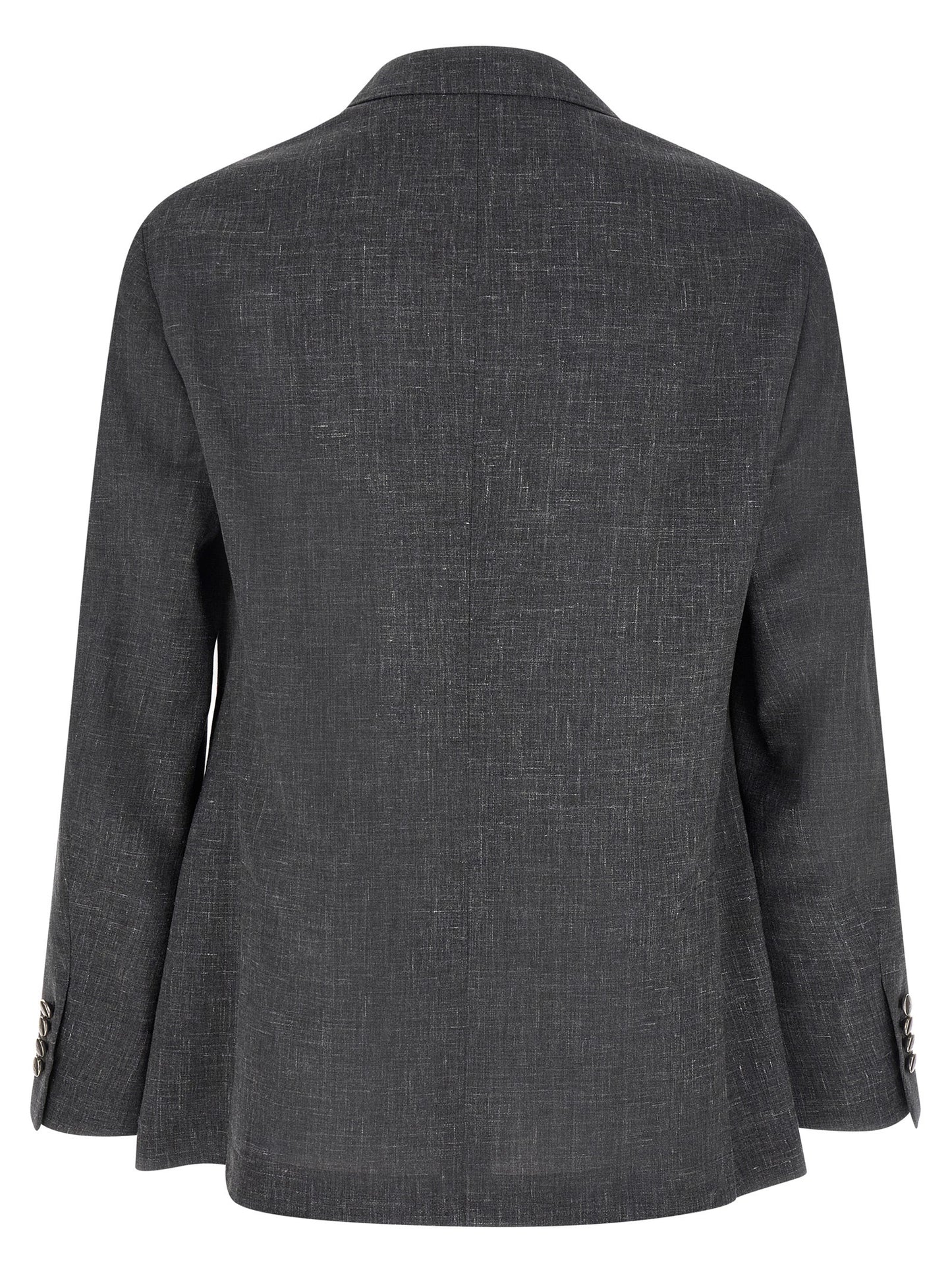 Gray Wool Blazer