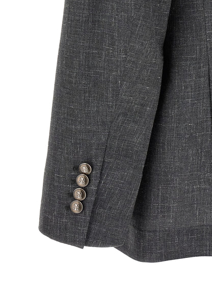 Gray Wool Blazer