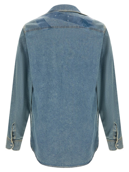 Blue Cotton Blouse