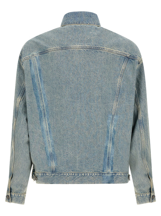 Blue Cotton Denim Jacket