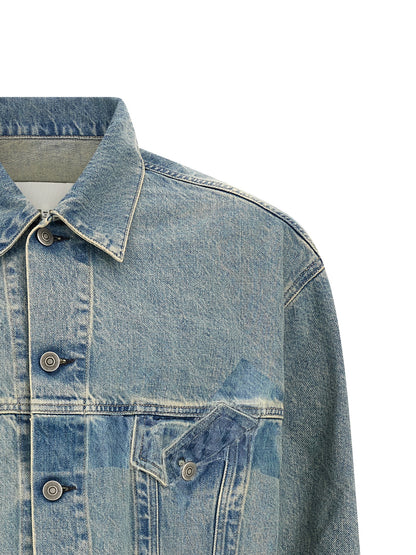 Blue Cotton Denim Jacket