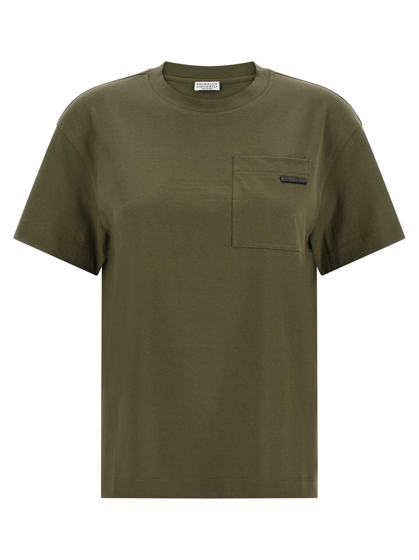 Bicolor Cotton T-Shirt