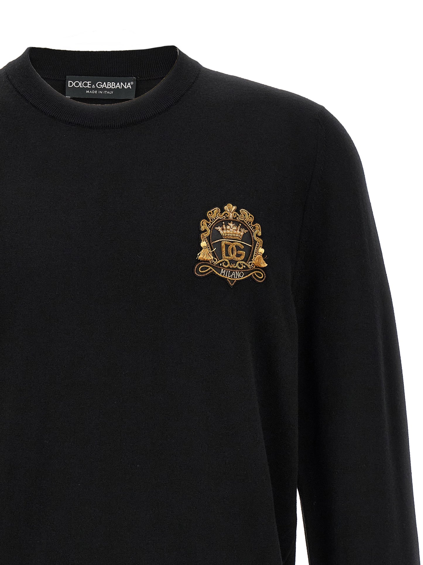 Black Virgin Wool Cardigan