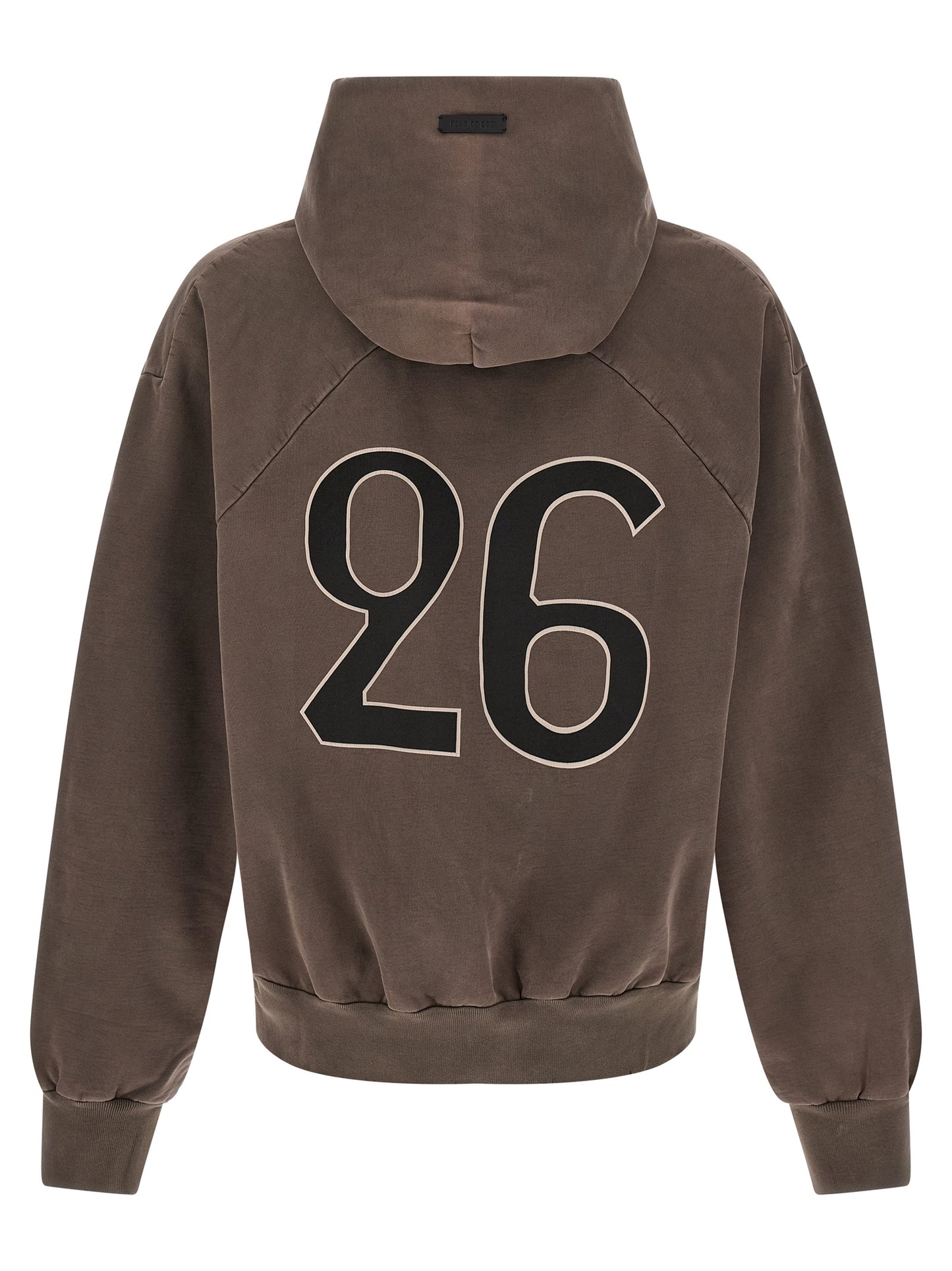 Brown Cotton Sweatshirt