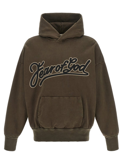 Brown Cotton Sweatshirt