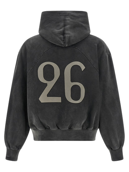Black Cotton Sweatshirt