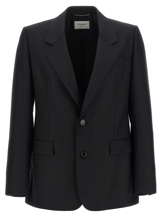 Black Wool Blazer