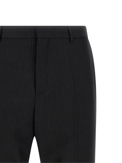 Black Wool Dress Pants