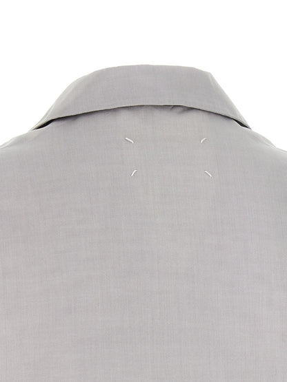 Gray Cotton Blouse