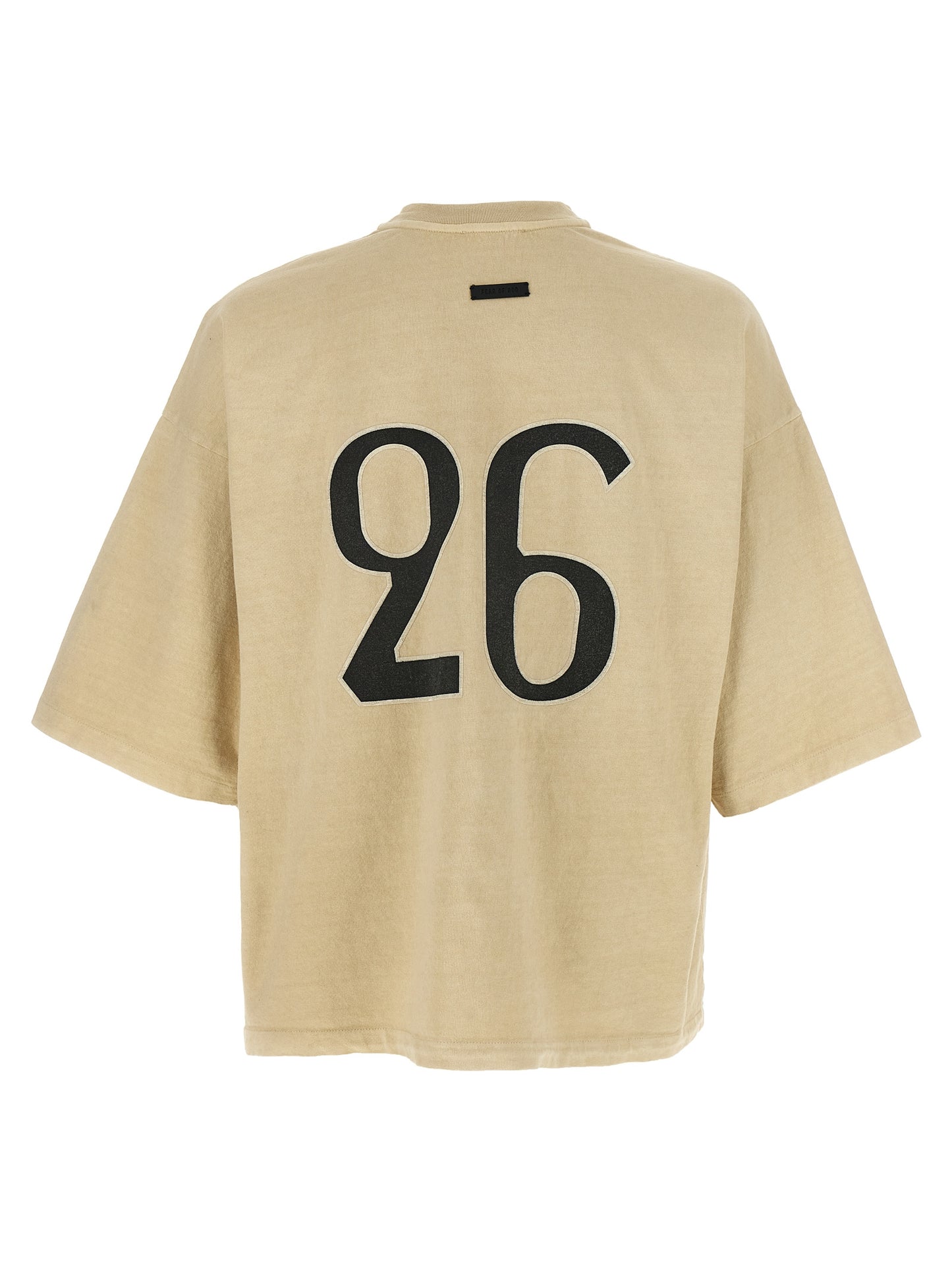 Beige Cotton T-Shirt