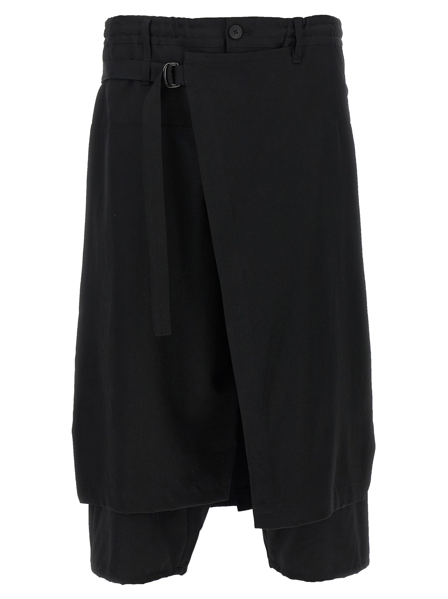 Black Wool Knee Length