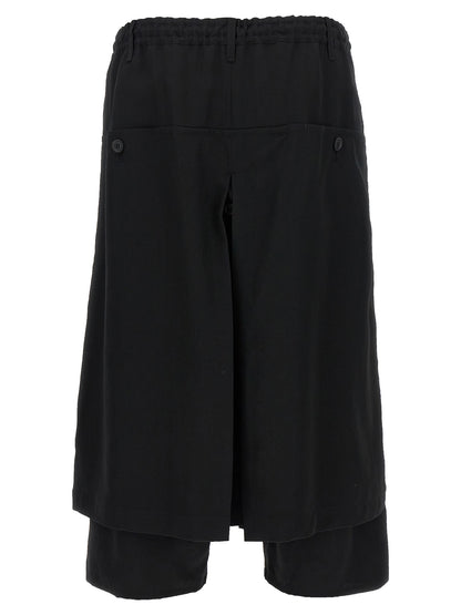 Black Wool Knee Length