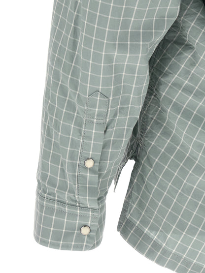 Blue Cotton Blouse