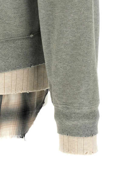 Gray Cotton Sweatshirt