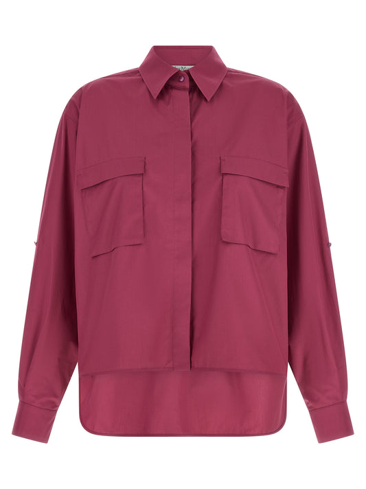Fuchsia Cotton Blouse