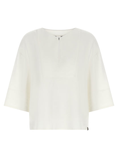 White Linen Blouse